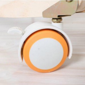 Baby Crib Castors Mute Caster Splint Caster Wheel Furniture Castors Brake Wheel