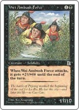 Wei Ambush Force NM MTG Portal Three Kingdoms P3K Magic Gathering 2B3