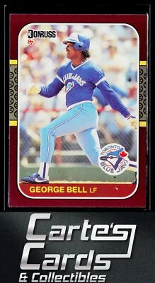 George Bell 1987 Donruss Opening Day #39 Toronto Blue Jays - Image 1 of 2
