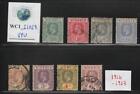 WC1_21027. BRITISH COL.:NIGERIA. Nice lot of 1914-1927 stamps. Used
