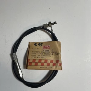 Cable de acelerador superior Triumph NOS 60-7149 T140E T140D 1979-82 Barnett D7149 - Imagen 1 de 4