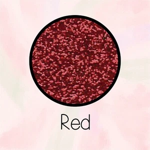 Glitter Heat Transfer Vinyl RED 20" Inch for T-shirts Cricut Cameo by Rolls - Picture 1 of 3