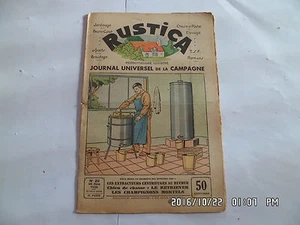 RUSTICA N°26 30/6/1935 EXTRACTEUR CENTRIFUGE AU RUCHER LE RETRIEVER G19 - Bild 1 von 1