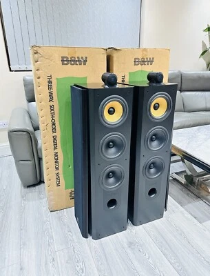 Altoparlanti HiFi da pavimento Bowers & Wilkins B&W Matrix 803 serie 2 in scatola - Immagine 1 di 4