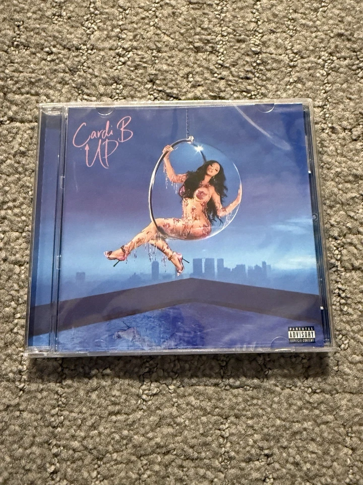 Cardi B Up Limited Edition CD Single Promo New Factory Sealed Compact Disk Album - Imagem 1 de 3