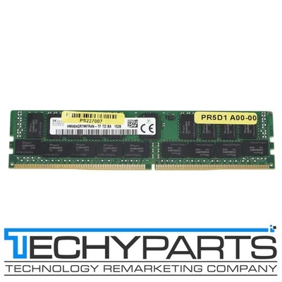 SK Hynix 32GB 2Rx4 DDR4 2133MHz PC4-2133P REG ECC Memory Module HMA84GR7MFR4N-TF - Image 1 of 2