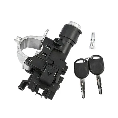 Ignition Lock Cylinder Assembly For 08-11 Ford Focus Escape Mercury W/ Chip Keys Foto 1 de 4