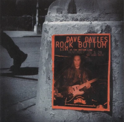 Dave Davies - Rock Bottom (Live At The Bottom Line) (CD, Album) (Very Good (VG)) - Image 1 of 3