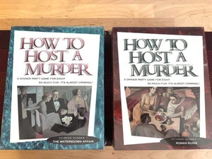 How To Host A Murder Game: 2 Sets: #1 Waterson & #11 Roman. Beide neu & versiegelt - Bild 1 von 8