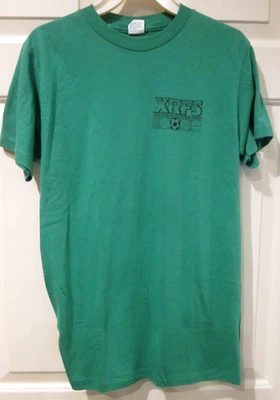 ВИНТАЖНЫЙ ФУТБОЛКА ~ 1970-Х XEROX ОТДЫХА И ФИТНЕСА УСЛУГИ ХЛОПОК СМЕСЬ РАЗМЕР L - Изображение 1 из 4