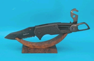 Kershaw Funxion EMT Liner Lock Assisted Open Combo Edge Pocket Knife 8100WM - Image 1 of 4