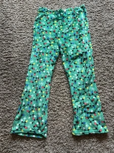 Childrens Youth Christmas  Christmas Lights Soft Fleece Pajama Pants Size Xl 1 - Picture 1 of 1