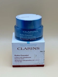 CLARINS Hydra-Essentiel Rich Cream (1.8 oz) targeting very dry skin Quench Insta - Picture 1 of 3