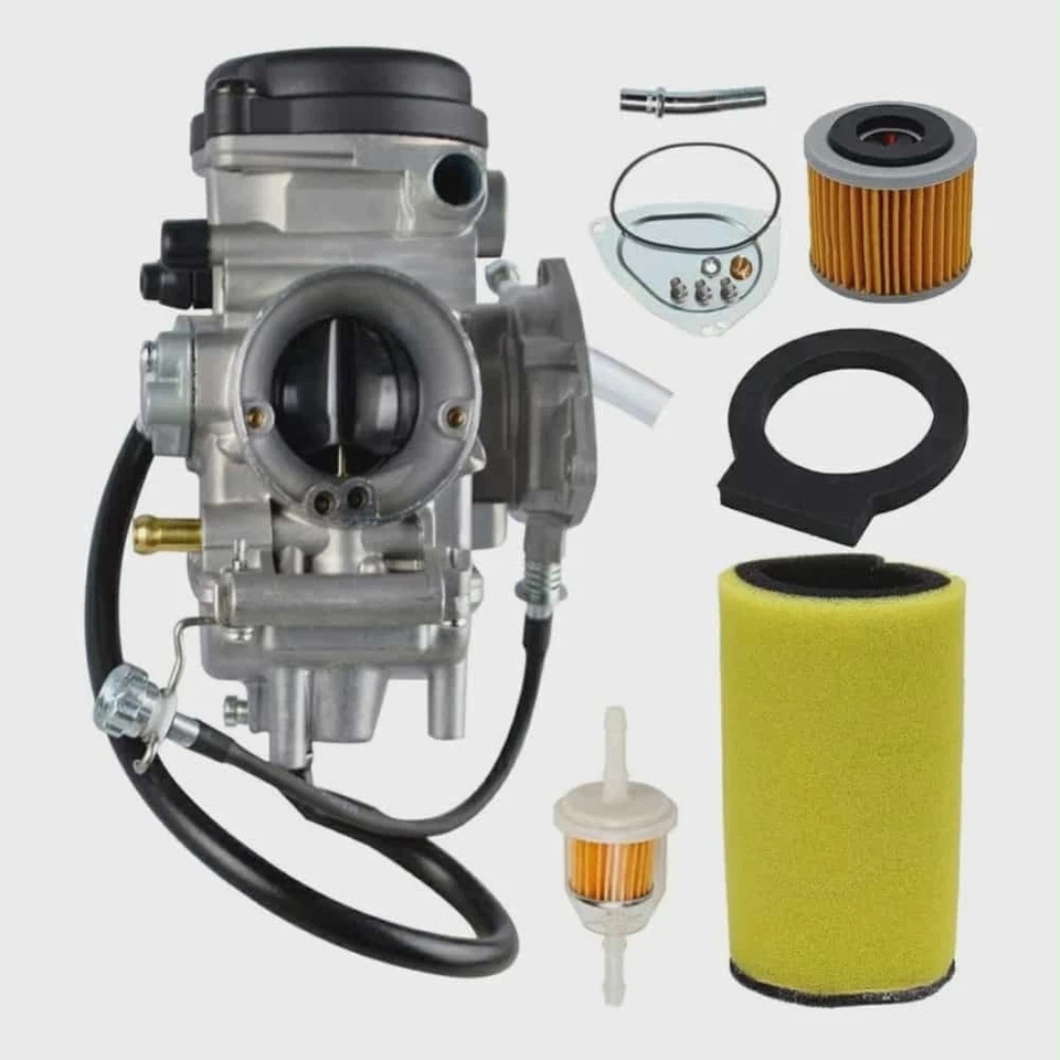 Nuevo juego de carburador para Yamaha Kodiak 400 YFM400 Big Bear 400 2000-2006 Foto 1 de 4