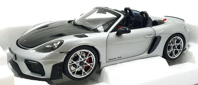 Norev 1/18 Scale Diecast 187270 - 2023 Porsche 718 Spyder RS Weissach Pack GT - Image 1 of 4