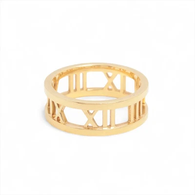 Tiffany Open Atlas Ring 750(YG) 5.4g - Image 1 of 3