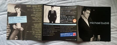 MICHAEL BUBLE Japão 2006 cartão promocional mini-poster IT'S TIME Perfeito Original RARO! - Imagem 1 de 4