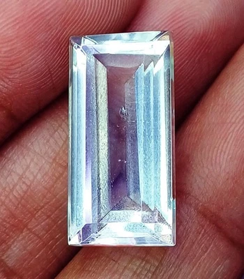 18.10 Karat Mystic Quarz Regenbogen Farbe Lose Edelsteine Smaragd Form Certified - Bild 1 von 4