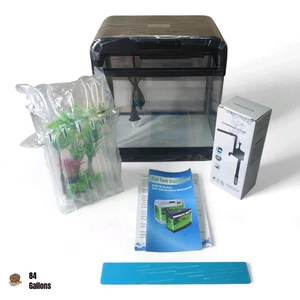 Tanque de peces de 2,2 galones con bomba + luz de filtración y bucle automático *Caja abierta - Imagen 1 de 17