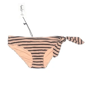 Rachel Pally Tan Black Bikini Striped Bottom New - Picture 1 of 3