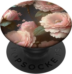 Shades of Pink Pfirsich Shabby Blumen Vintage Pfingstrosen PopSockets Standard PopGrip - Bild 1 von 8