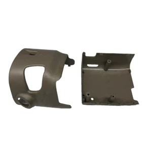 PAR DE FUNDAS DE PLÁSTICO FORD F150 F250 AUTOMÁTICA TRANS COLUMNA DE DIRECCIÓN INCLINABLE BRONCEADO - Imagen 1 de 4