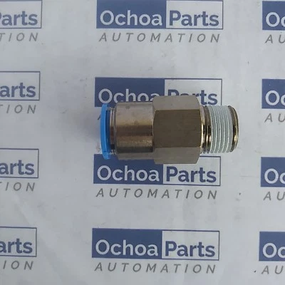 NEW!! 153427 FESTO PUSH-IN FITTING, SELF-SEALING QSK-3/8-12 - Image 1 of 4