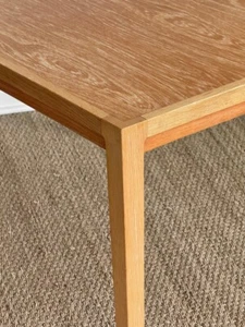 Extremely rare custom made Teak and Oak dining table by Evert Sodergren Seattle, - Picture 1 of 7