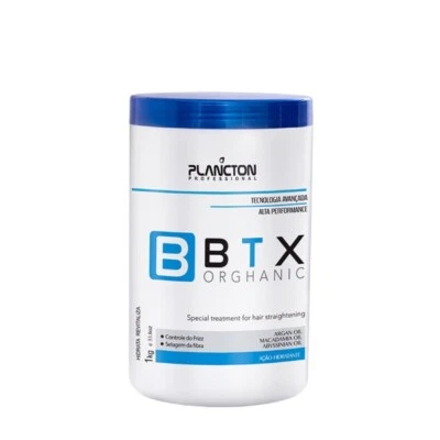 Plancton Btx Mask Orghanic Professional Hair Straightening Treatment 1Kg 34oz - Image 1 of 4