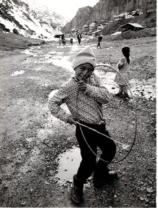 2001 Vintage Print 1992 Novabad Tajikistan Tajik Boy Mountain Mountains Central - Picture 1 of 1