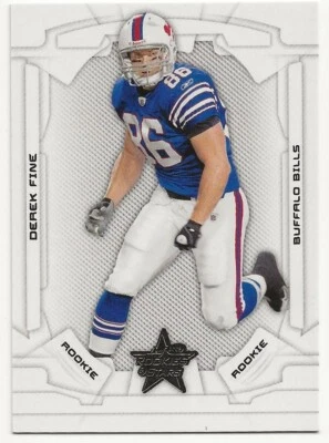 2008 Leaf Rookies & Stars Derek Fine /999 #190 - Image 1 of 2
