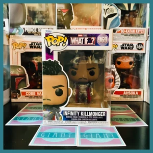 MCU Funko Marvel What If...? Infinity Killmonger POP! Collectible Figure - Picture 1 of 2