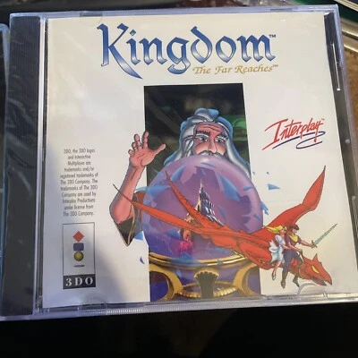 Panasonic 3DO - KINGDOM THE FAR REACHES - Video Game w/ Manual Vintage 1995 RPG - Image 1 of 2