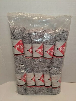 Lot of (10) Berroco Pixie Soft Eyelash Yarn Gray 50g 90yds Each #3808 *NEW* - Image 1 of 4