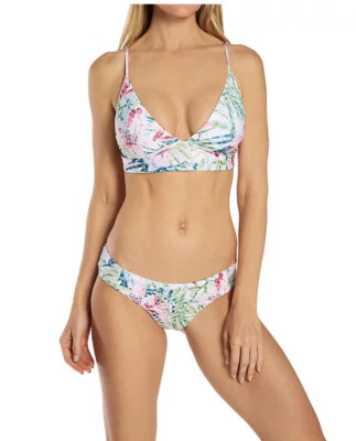 NUEVO CON ETIQUETAS BECCA "SKYLER" TOP DE TIRAS "SOFÍA" PANTALONES DE BIKINI AMERICANO EXUBERANTE LAGUNA D L Foto 1 de 4