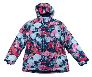 The North Face Girl’s Large 14/16 Dryvent Jacket Flower Print - Picture 1 of 6