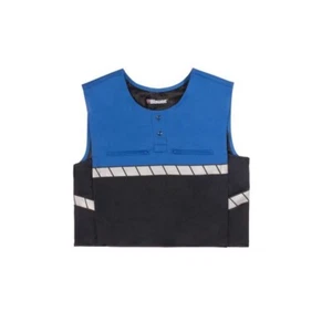 SM REG NAV/HI-VIS BLAUER 8340 COLORBLOCK ARMORSKIN POLO VEST OUTER ARMOR CARRIER - Picture 1 of 5