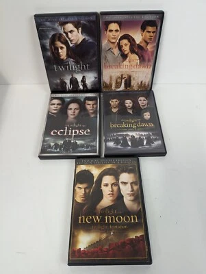 The Twilight Saga 5 Movie Collection Complete dvd Preowned - Image 1 of 4