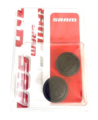 SRAM MTB Handlebar End Plugs, Black - Image 1 of 2