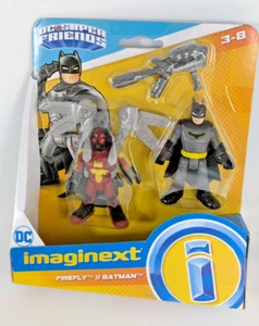 Imaginext DC Super Friends Firefly & Batman Action Figures FXW90 - Picture 1 of 3