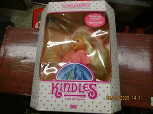 Vintage 1985 Ideal Kindles Doll SPARKLI Pink Light Up Figure NOS NRFB 48312 VTG - Picture 1 of 7