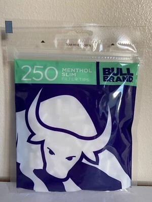 Bull Brand Menthol Filter Tips 250 500 750 1000 Packs - Image 1 of 4