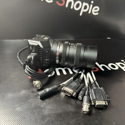 Blackmagic Micro Studio Camera 4k w/ Lens & C...
