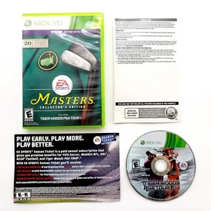 Tiger Woods PGA Tour 13 Masters Collector's Edition Microsoft Xbox 360 Complete - Picture 1 of 7