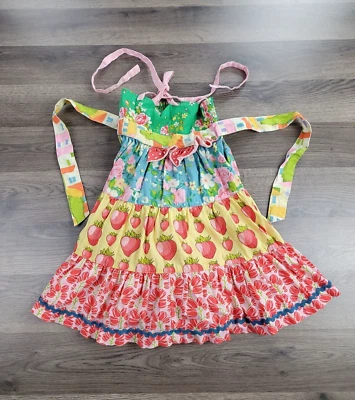 Vestido Matilda Jane Meadow Sweet Ellie Fresas Buen Hart Niñas Talla 4 Verano Foto 1 de 4
