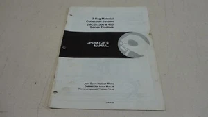 OLDER JOHN DEERE 300 & 400 SERIES GARDEN TRACTOR 3-BAG COLLECTION SYSTEM MANUAL - Picture 1 of 6