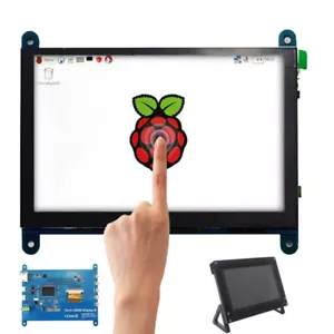 Pantalla táctil de 5 pulgadas 800x480 para monitor Raspberry Pi 3 4 5 PC LCD HDMI - Imagen 1 de 10