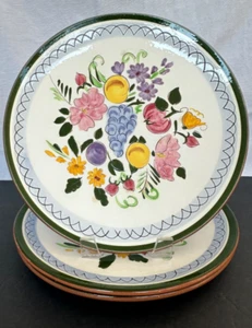 Stangl Fruit and Flowers Dinner Plates set of 3 MCM - Picture 1 of 2