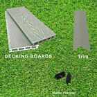 Decking Board Composite Wpc Embossed Woodgrain Choose From Boards  Trim Set 11