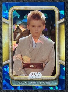 2024 Topps Star Wars Chrome Sapphire #99 Padawan Anakin Skywalker Phantom Menace - Photo 1 sur 3